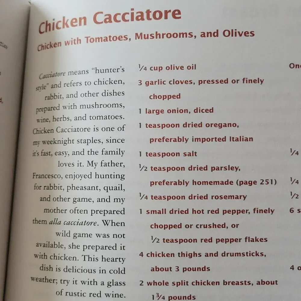 Eleanora's Kitchen Cookbook Italian American Recipes Hardcover First Edition‎